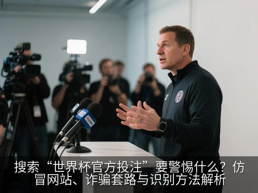 搜索“世界杯官方投注”要警惕什么？仿冒网站、诈骗套路与识别方法解析
